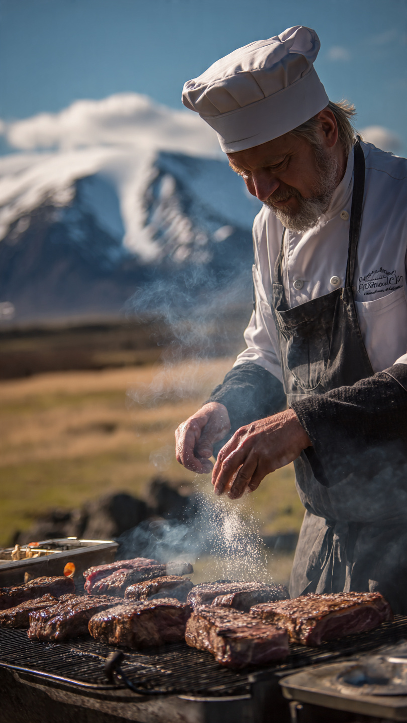 cocinero en el exterior 4